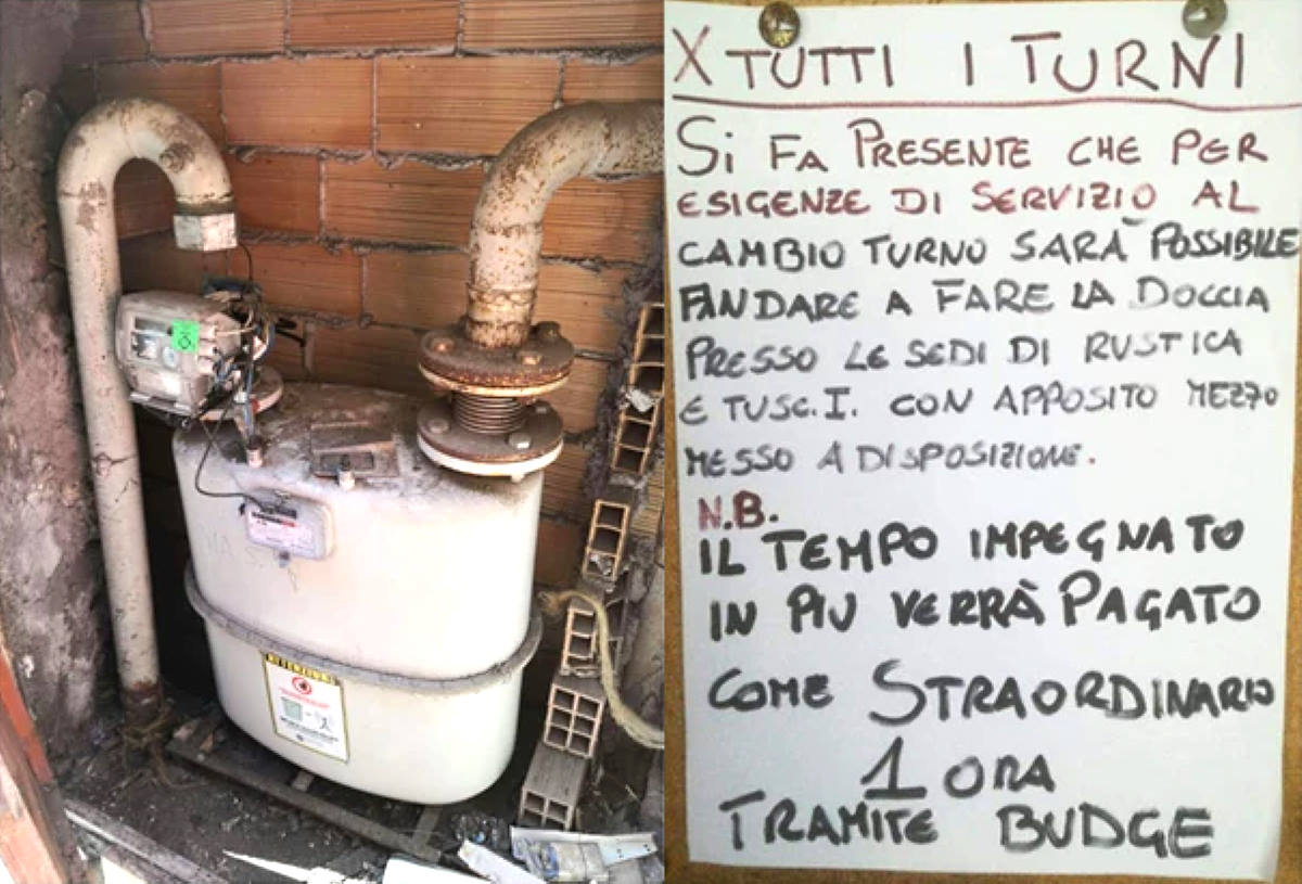 Ad un distaccamento dei VVF di Roma chiusa l'utenza del gas per morosità