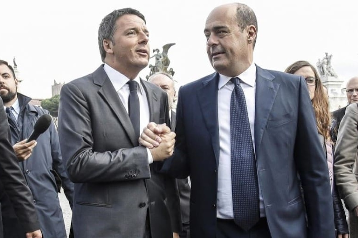Crisi di Governo Scontro Dem tra Zingaretti e Renzi
