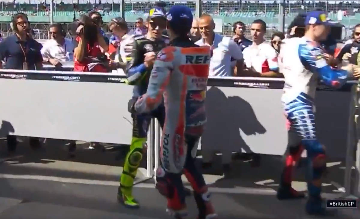 MotoGP, a Silverstone è ancora Marquez il più veloce in qualifica. Molto bene le Yamaha