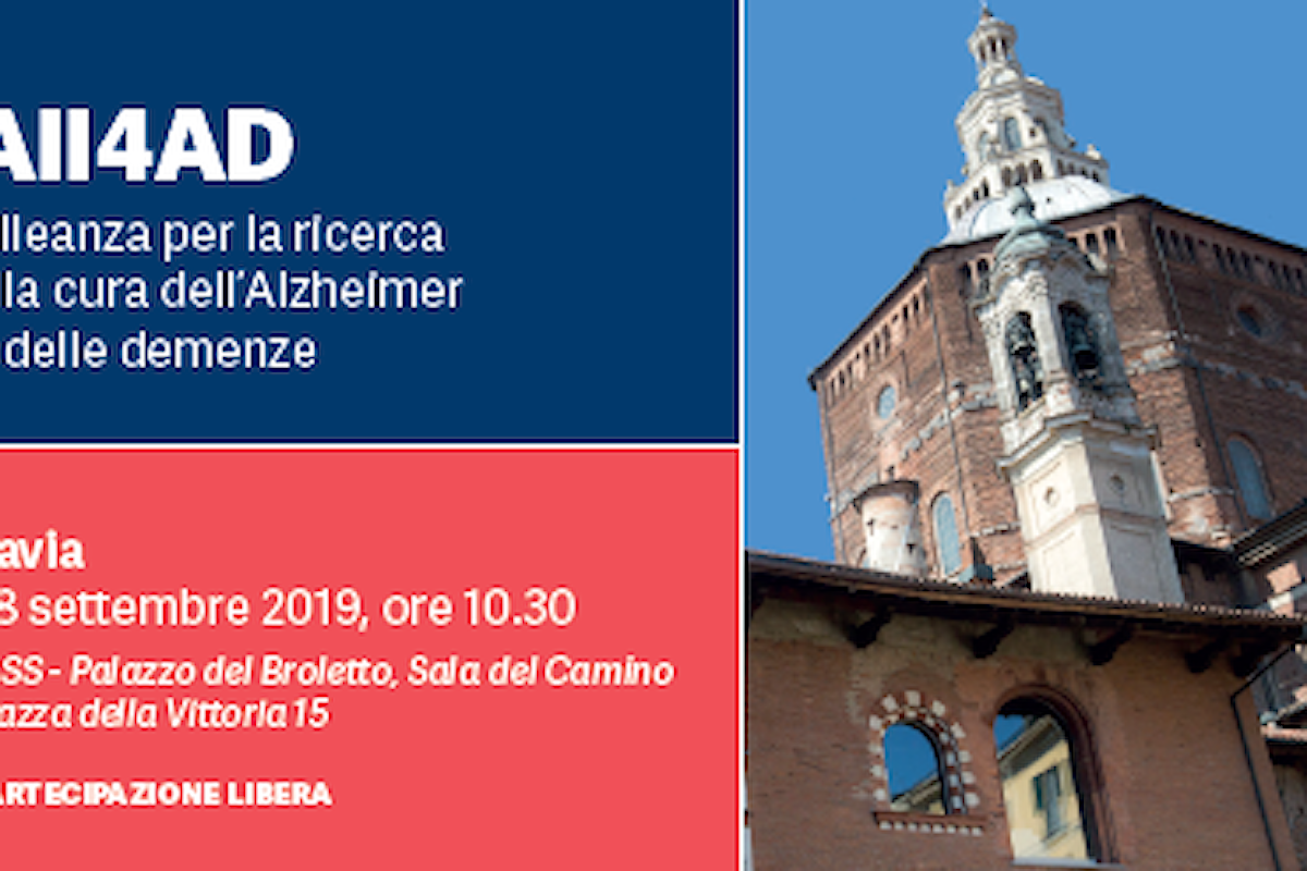 All4AD: a Pavia sabato 28 un incontro per conoscere meglio le demenze e l'Alzheimer