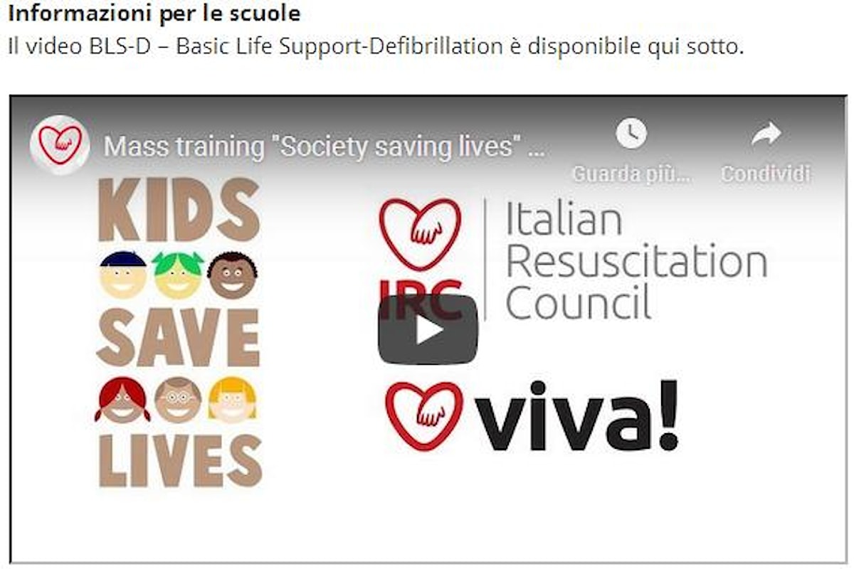 BLSD MINI-RETRAINING - Infermieri, Medici e Operatori Sanitari