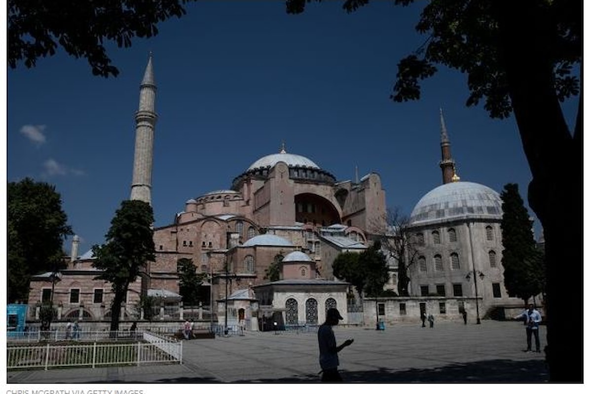 Turchia Santa Sofia di nuovo Moschea