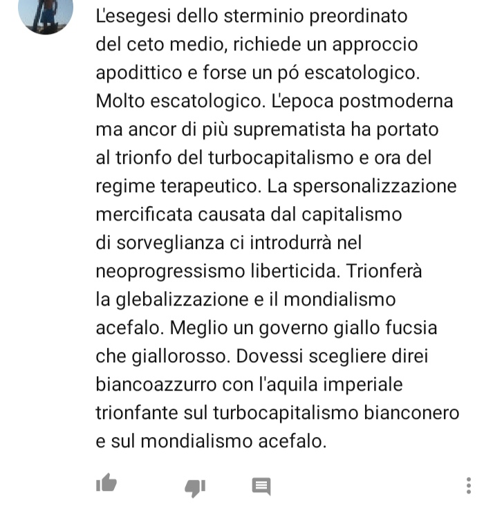 Il pensiero apodittico di politici e filosofi social