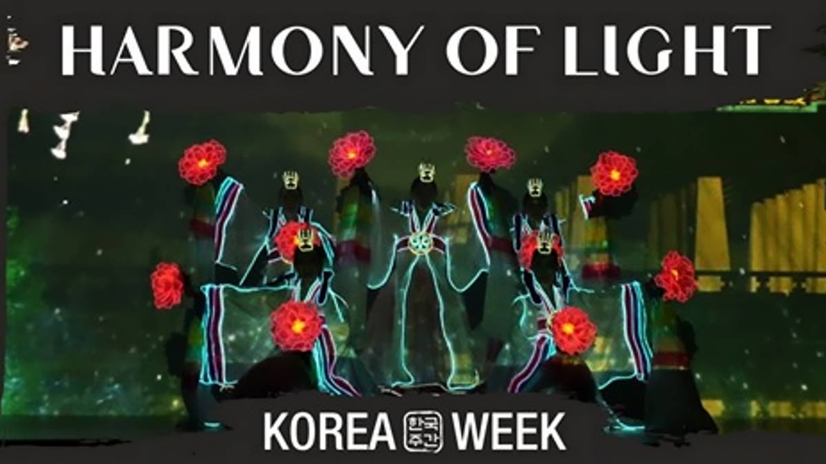 KOREA WEEK 2020: lo show “Harmony of Light” chiude la prima edizione online