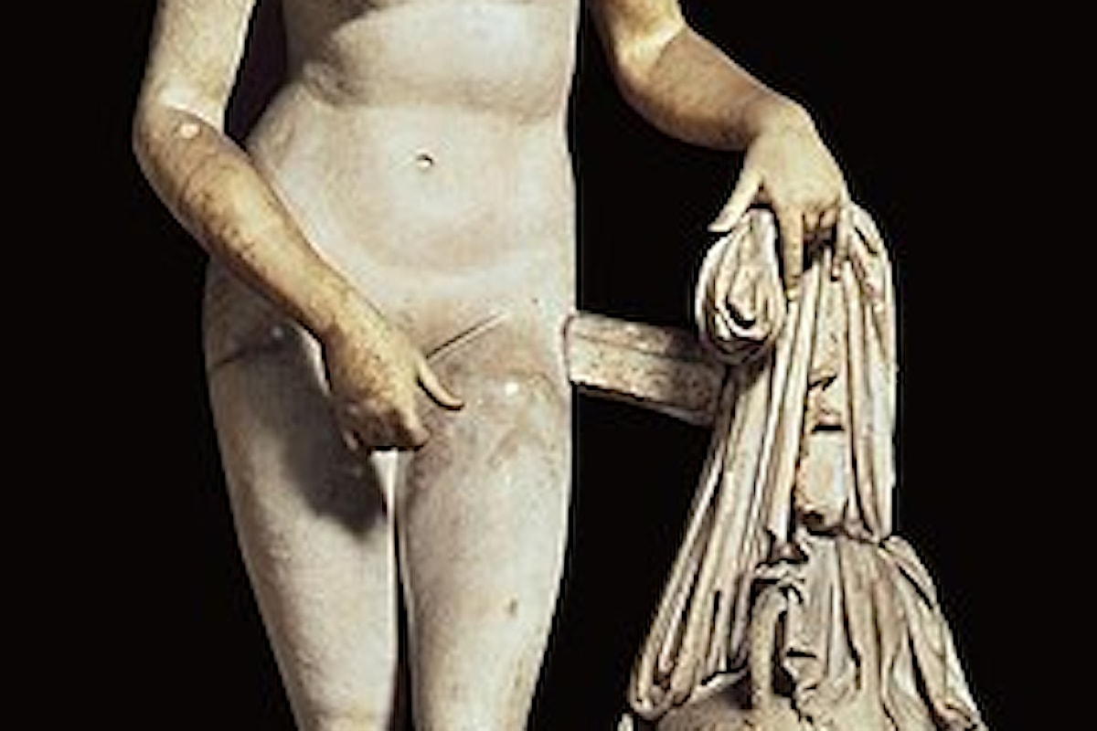 Copia di statua Prassitele a Palazzo Pitti