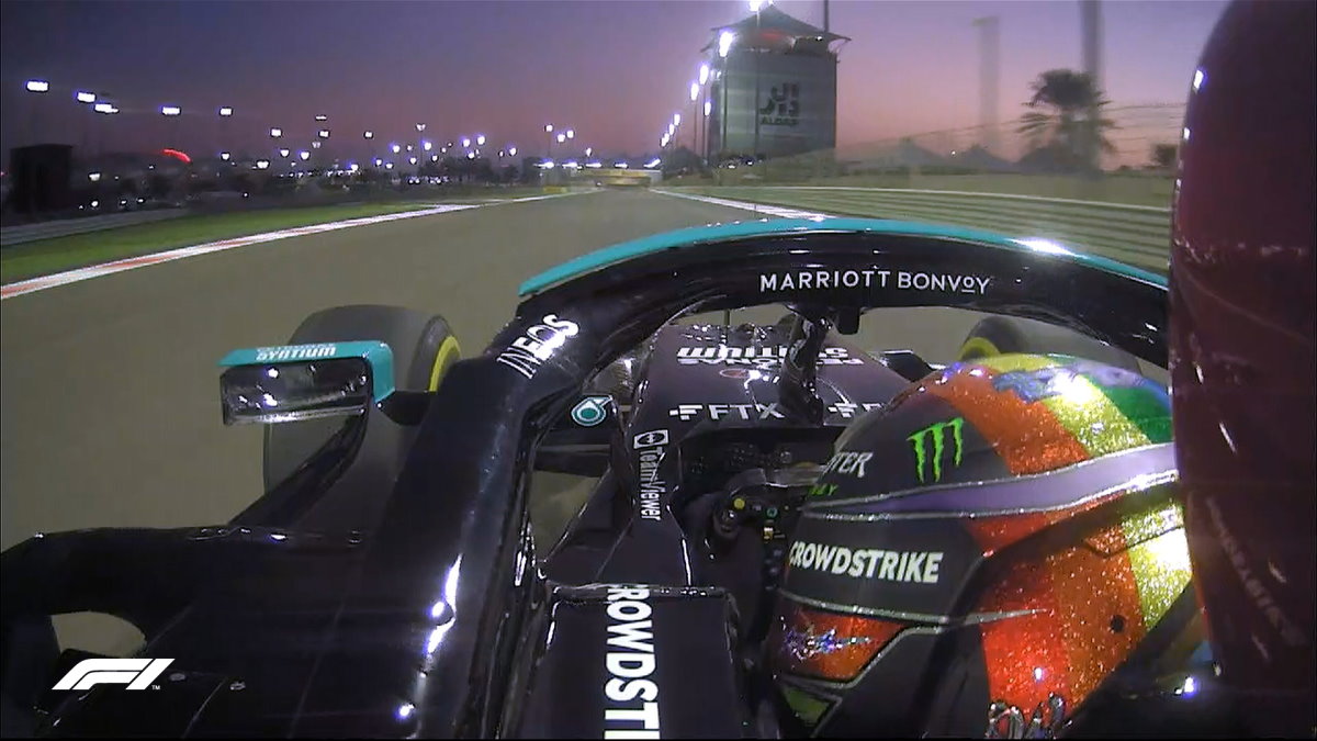 Formula 1, è Hamilton il più veloce ad Abu Dhabi nelle libere del venerdì
