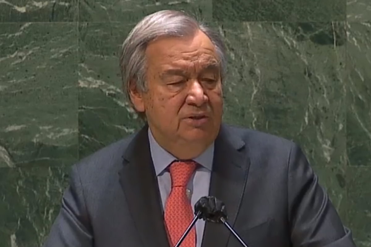 Guterres definisce una follia tornare ai combustibili fossili a causa della guerra in Ucraina