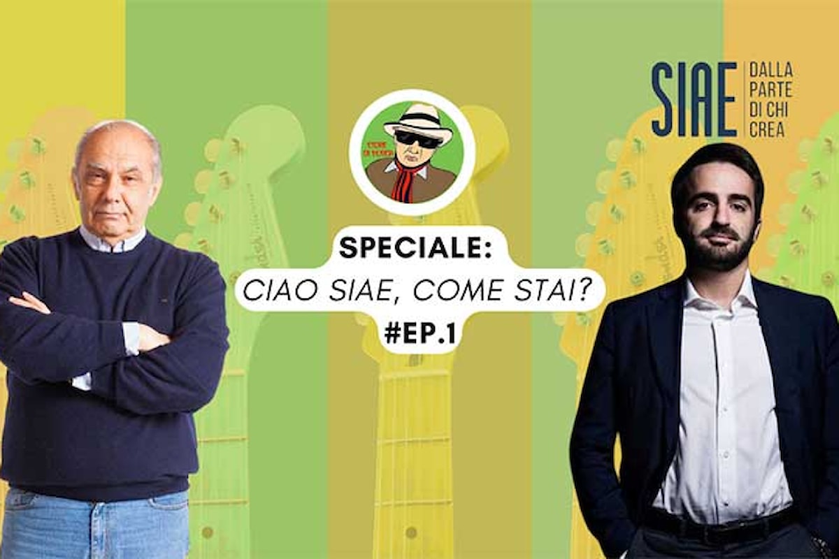 Nella nuova puntata di Storie di musica di Alberto Salerno si parlerà della S.I.A.E. con Matteo Fedeli Direttore della Divisione Musica