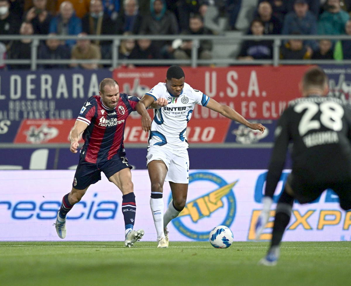 Serie A, il Bologna batte 2-1 l'Inter nel recupero della 20.esima giornata