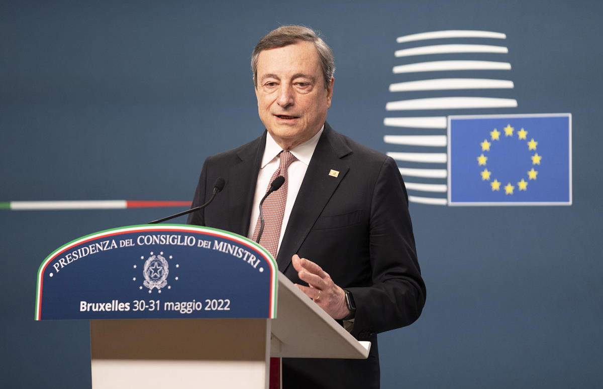 Le parole di Mario Draghi dopo il Consiglio europeo straordinario di Bruxelles del 30 e 31 maggio