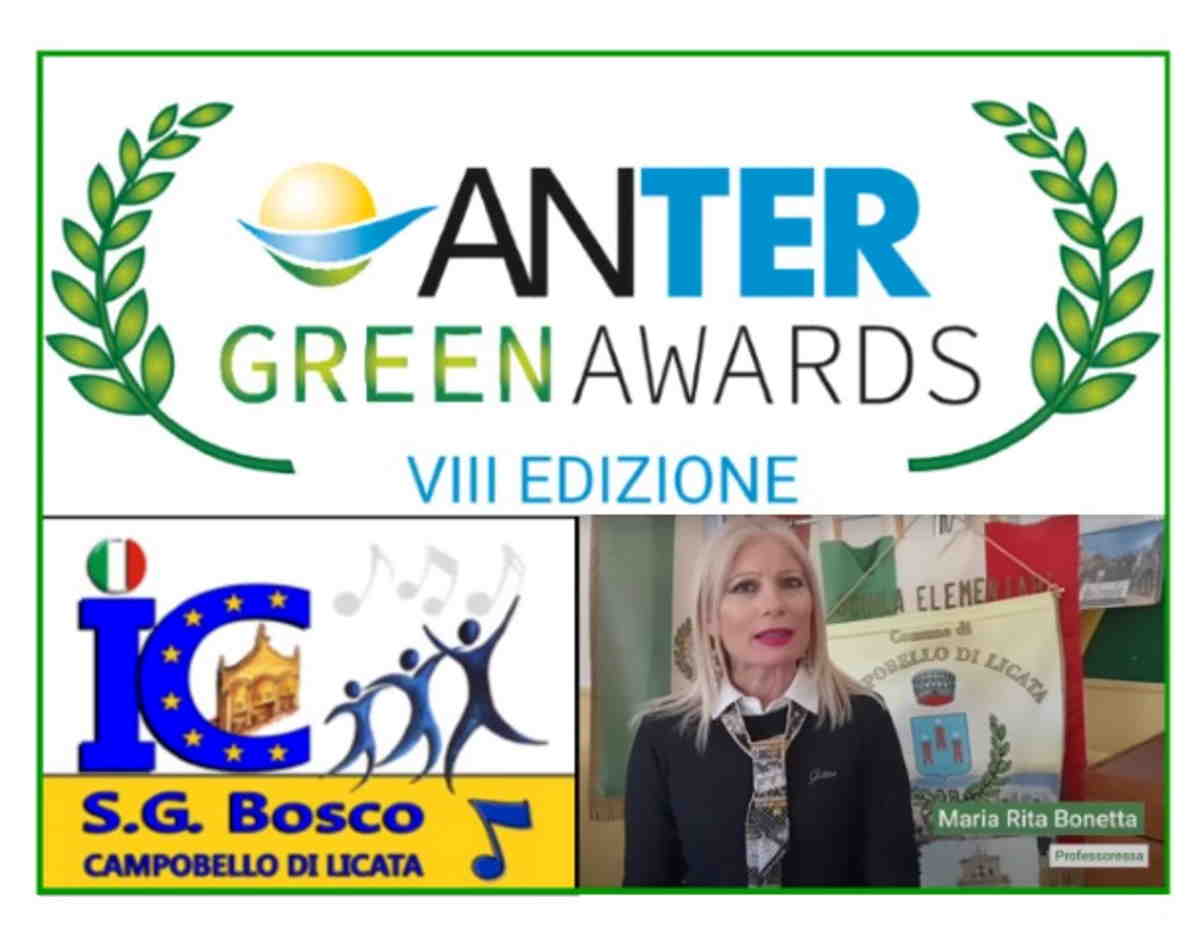 Anter Green Awards VII edizione 2022: il San Giovanni Bosco di Campobello di Licata aderisce al progetto di educazione ambientale “Il Sole in Classe”. Si vota online
