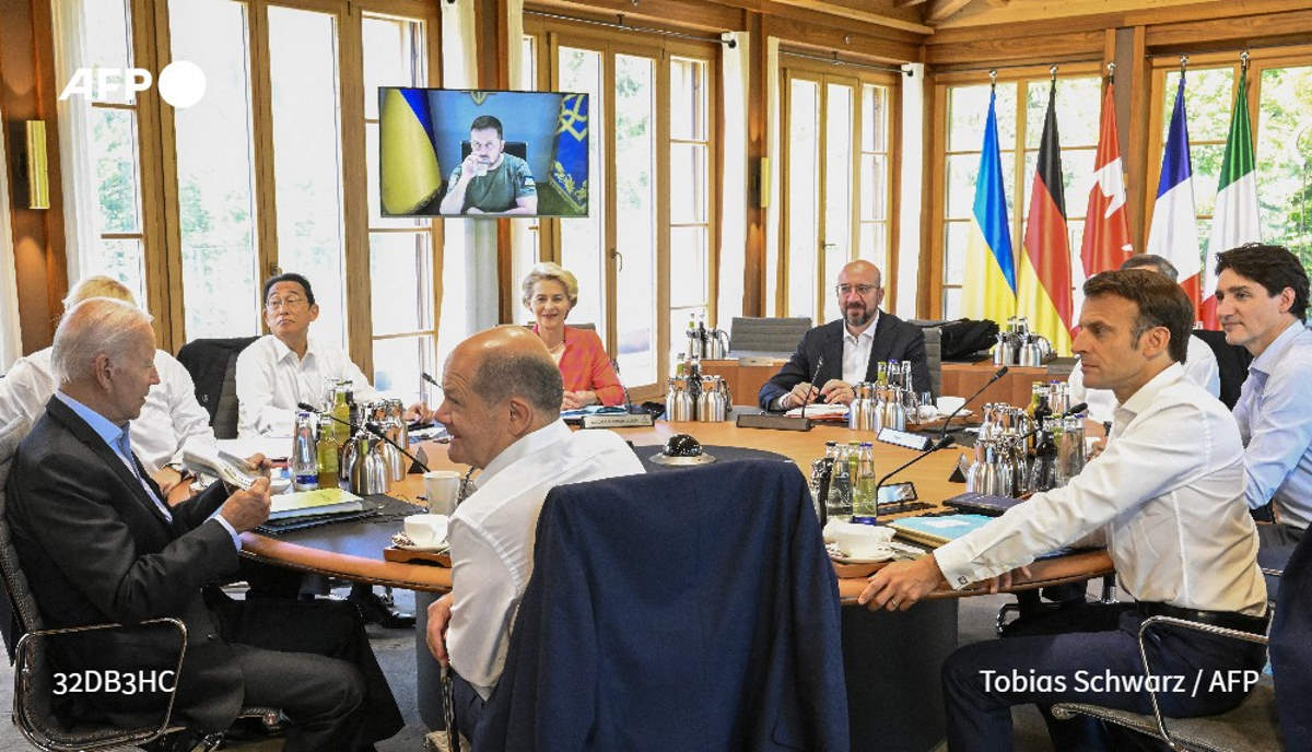 La seconda giornata del vertice del G7 al castello di Elmau