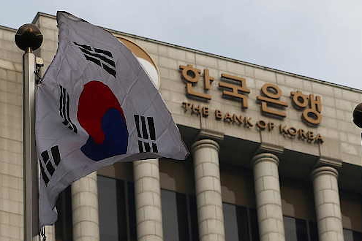 Tassi di interesse, la banca di Corea li congela al 3,5%
