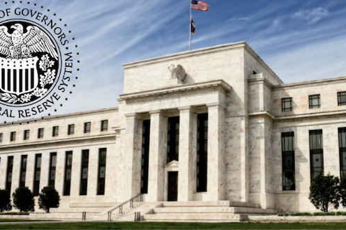 Costo del denaro, la Banca Centrale USA diventa meno aggressiva