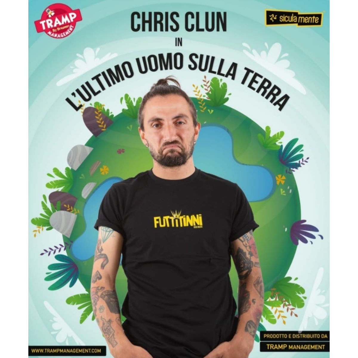 Palermo - “L’ultimo uomo sulla terra”: lo spettacolo di Chris Clun