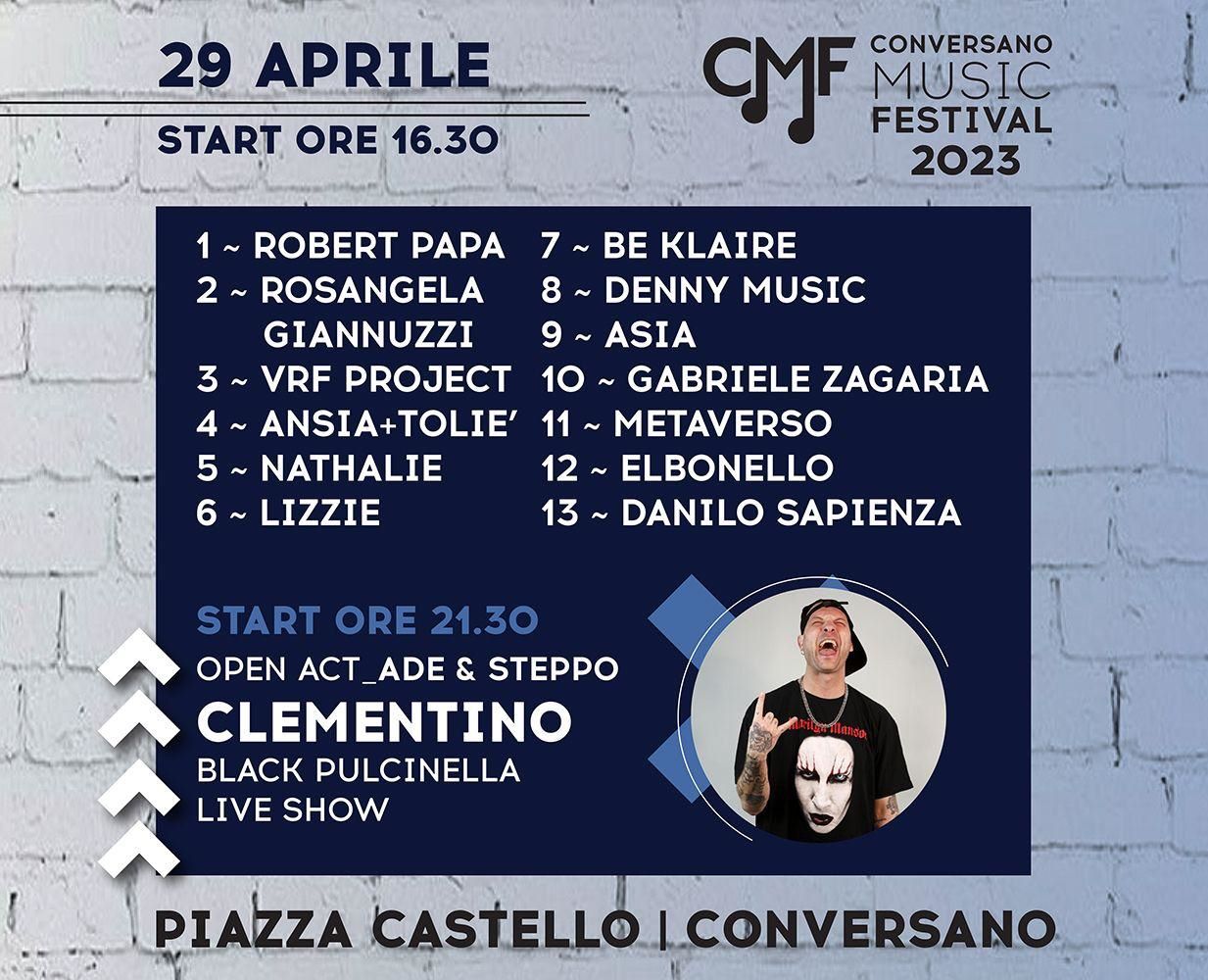 Be Klaire al Conversano Music Festival 2023