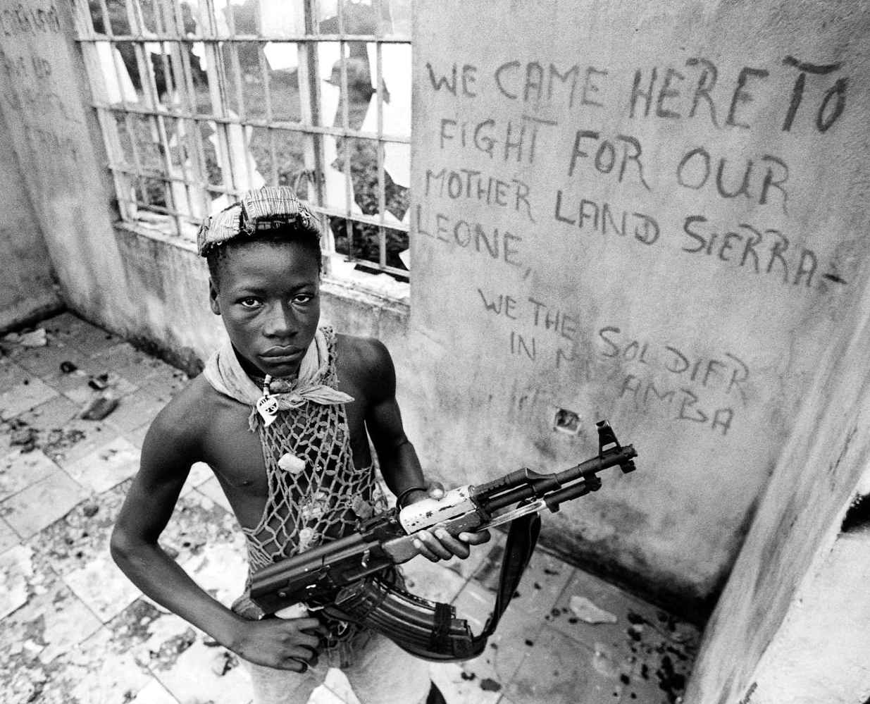 I bambini soldato della Sierra Leone