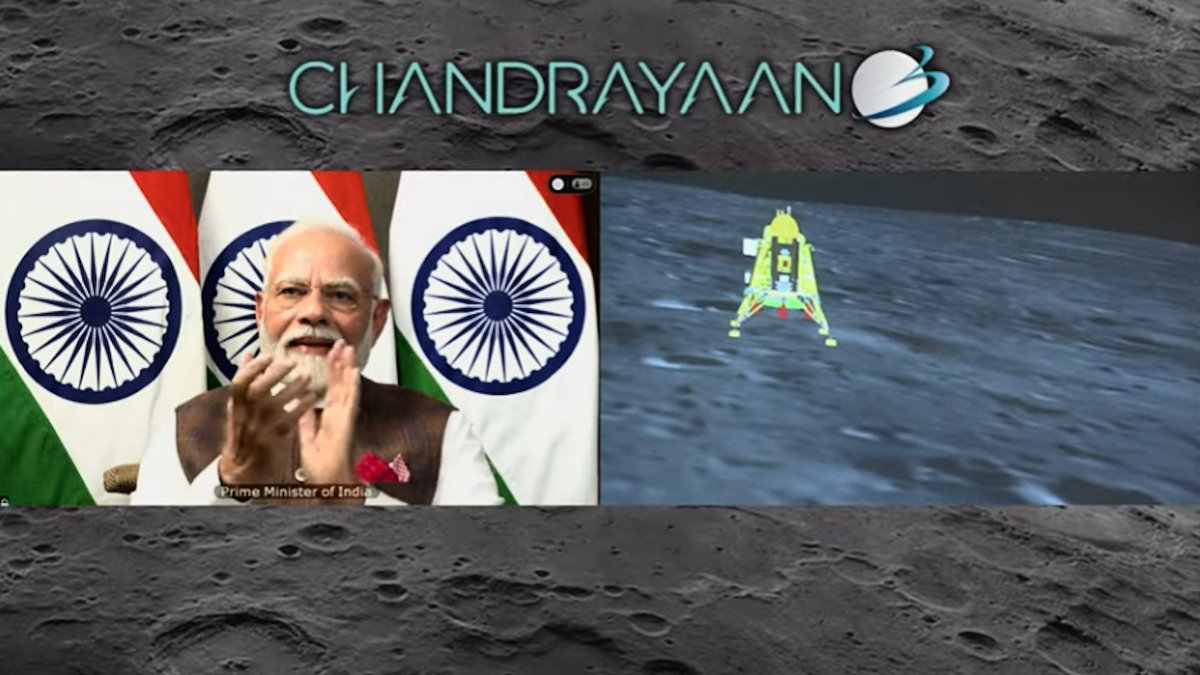 Chandrayaan-3: l’India atterra con successo sul polo sud della Luna