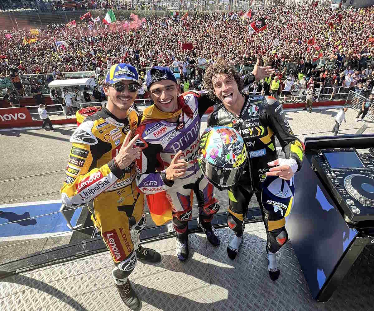 Gran Premio di San Marino di MotoGP: trionfo di Martin, Bezzecchi secondo, Bagnaia terzo. Resoconto e classifica del mondiale piloti
