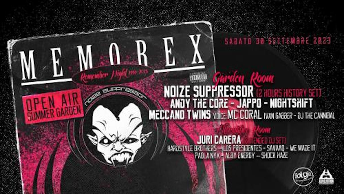 30/09 Memorex @ Bolgia Garden - Bergamo