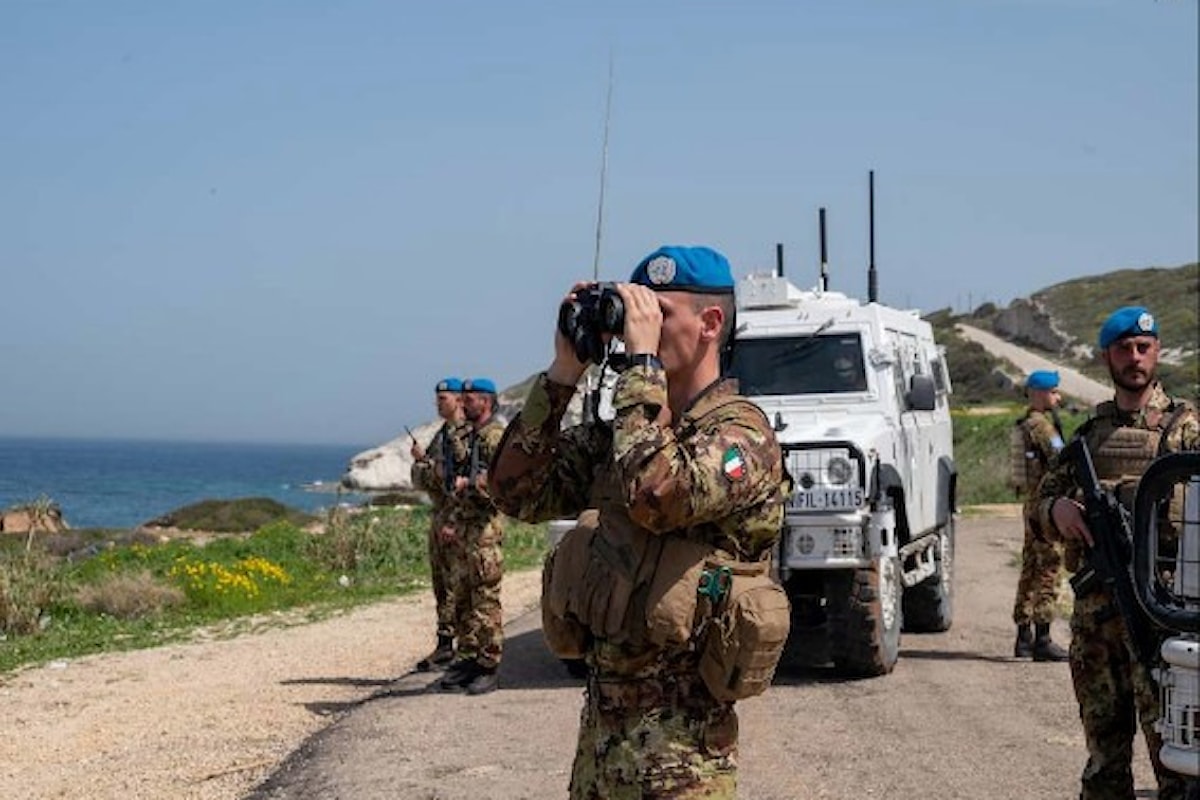 Libano, colpita base militari italiani UNIFIL: nessun ferito