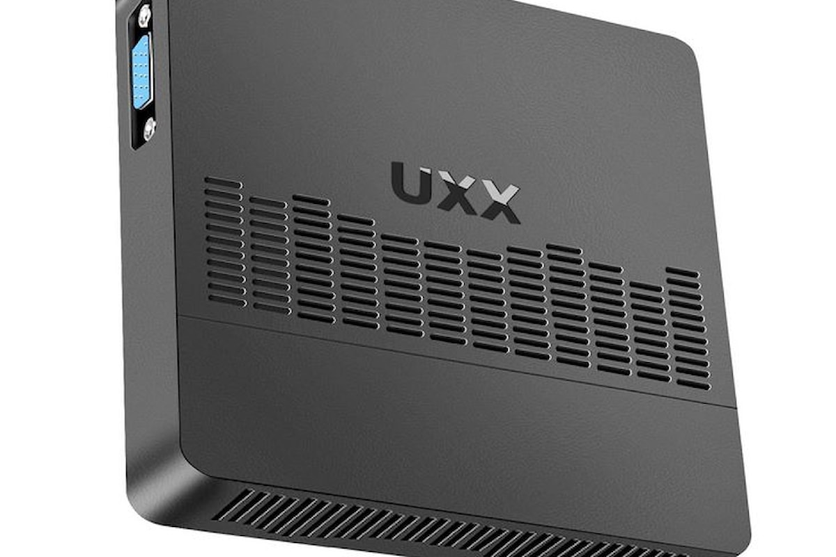 UXX Mini PC con N3350: Design Sottile e Prestazioni Grafiche 4K al Top
