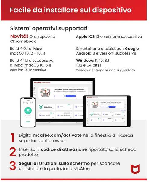 McAfee Total Protection 2024: la soluzione di sicurezza online definitiva per i tuoi dispositivi