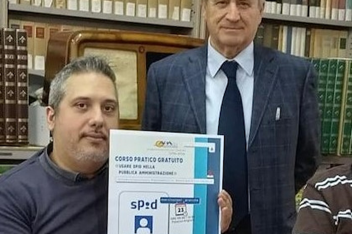 L’ ADA-Caserta, “Associazione per i Diritti degli Anziani”, istruisce giovani e meno giovani all’utilizzo dello Spid