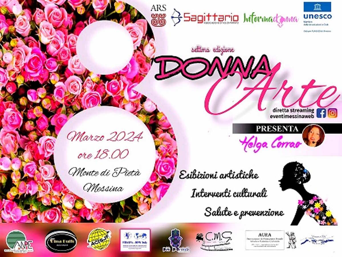 Messina – Venerdì 8 marzo la settima edizione di “Donna Arte”
