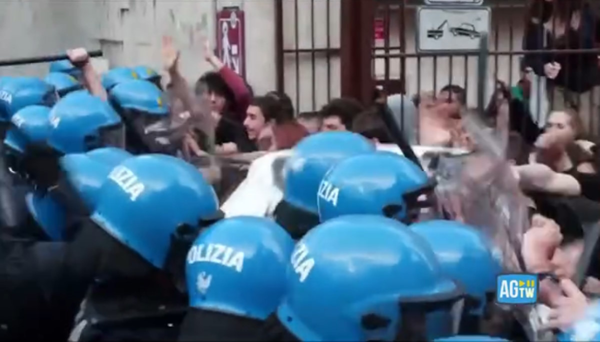 Siamo sicuri che i violenti alla Sapienza fossero gli studenti?