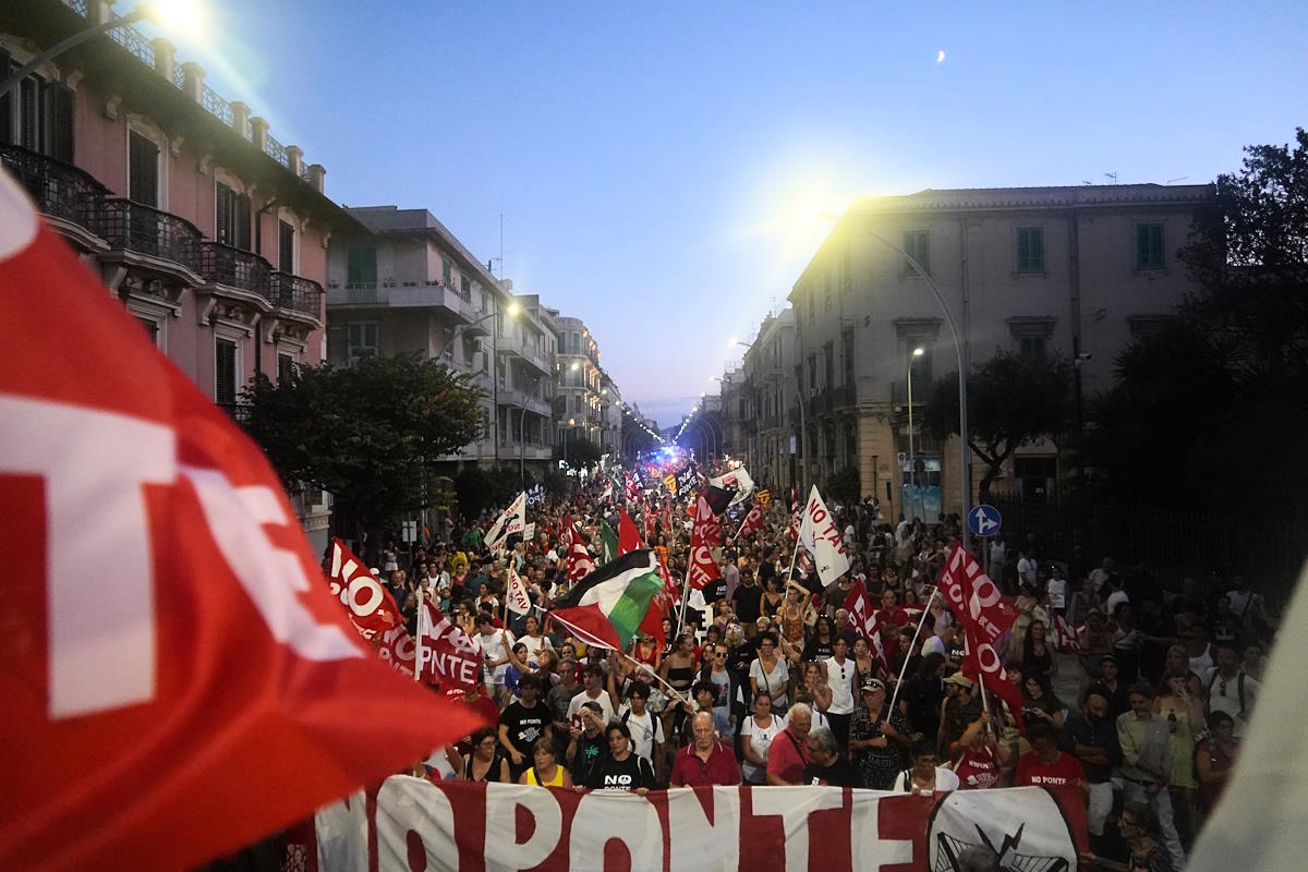 Il 10 agosto in migliaia a Messina per dire no al Ponte sullo Stretto