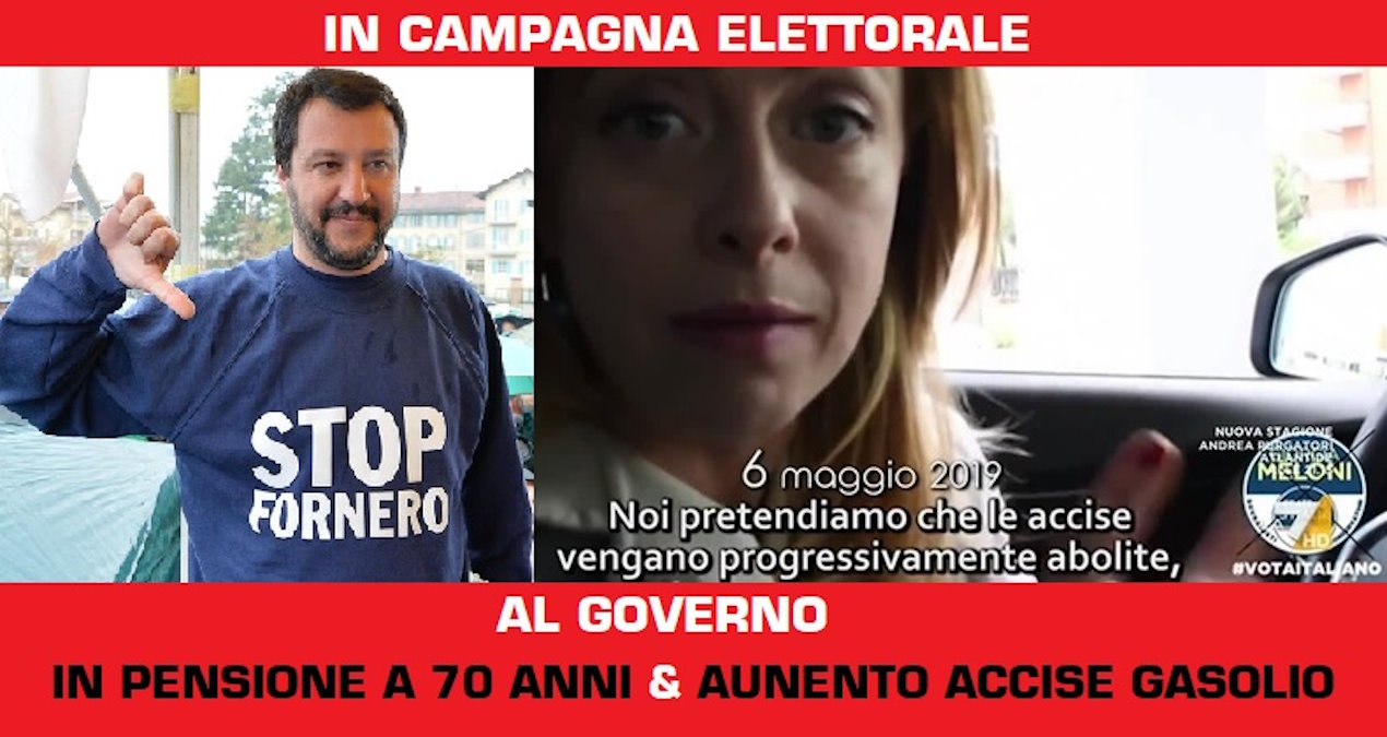 Le promesse da marinaio dei politici e la disaffezione alla politica di un popolo che a votare non ci va più!