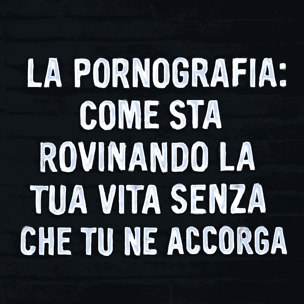 La Pornografia: Come Sta Rovinando la Tua Vita Senza Che Tu Te Ne Accorga