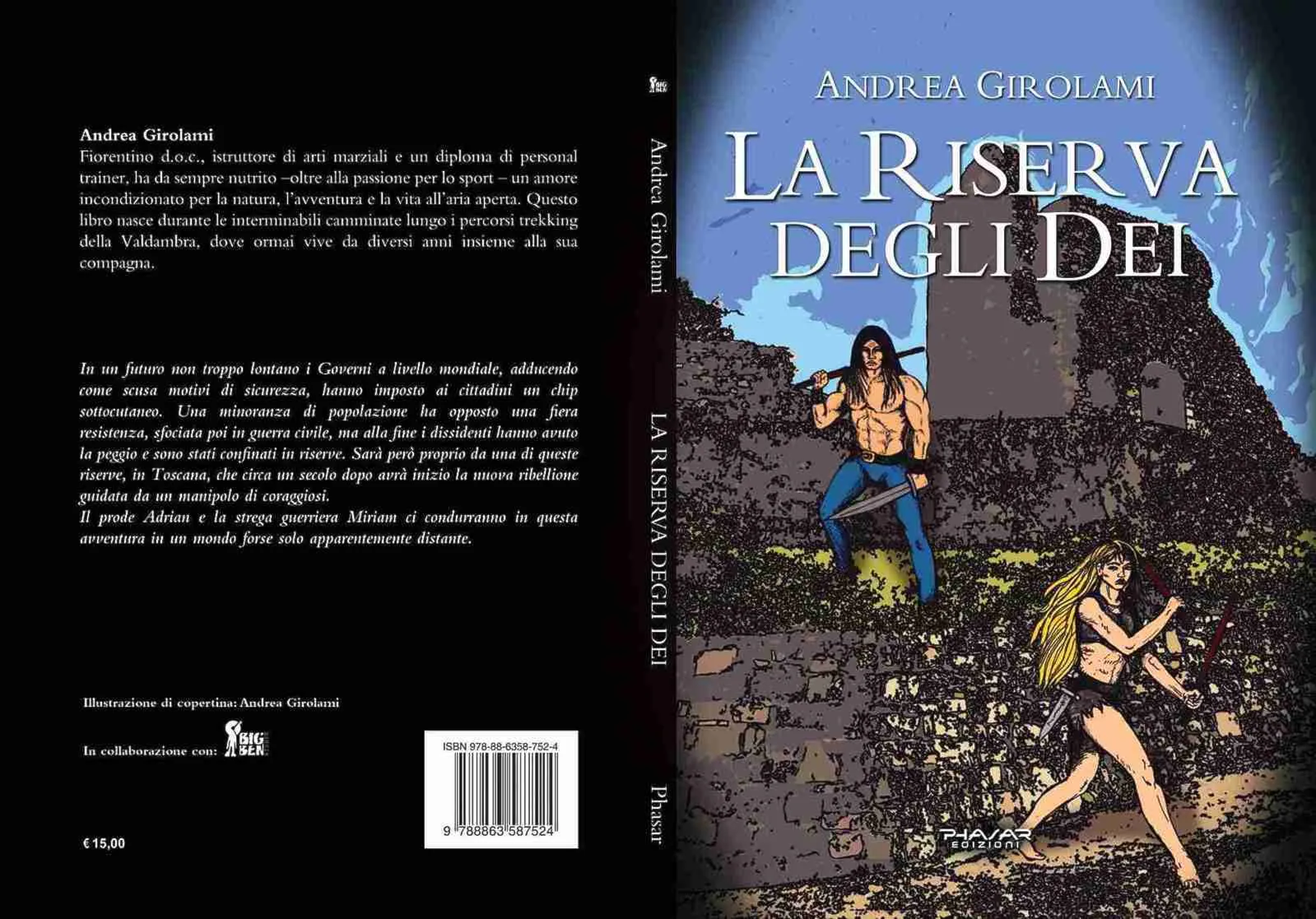 Andrea Girolami pubblica il romanzo “La riserva degli dei”