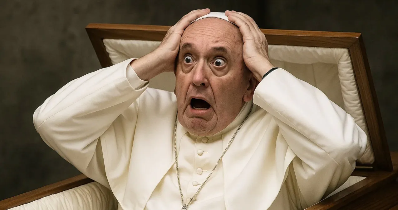 Papa Francesco si sarebbe rivoltato sul catafalco