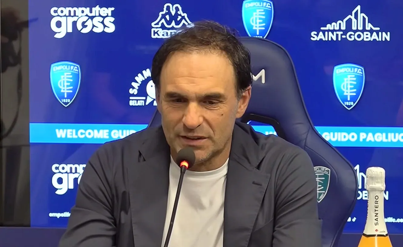 Guido Pagliuca è il nuovo tecnico dell'Empoli