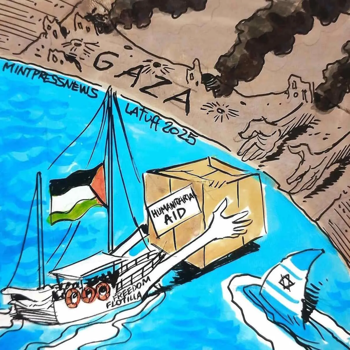 Israele sequestra la Madleen definendola uno yacht per selfie e arresta i suoi attivisti accusati di essere antisemiti sostenitori di Hamas