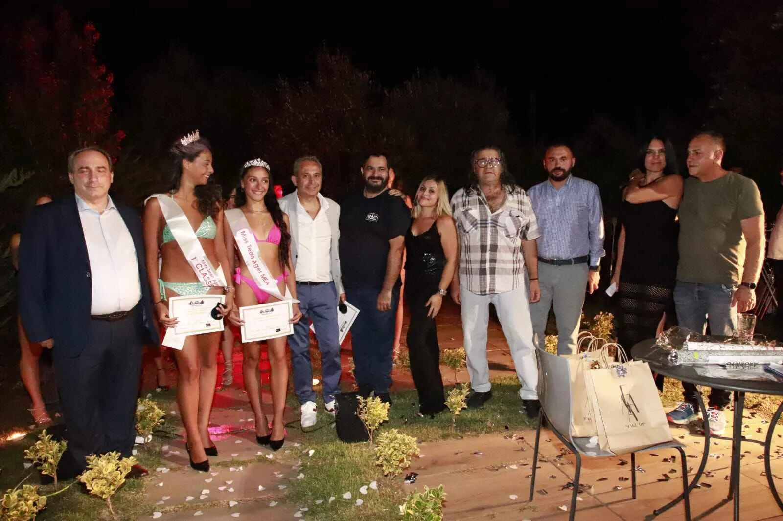 Roccasecca, sfilata di talento e bellezza al Mea Caffè: le miss della tappa accedono alla finale nazionale di Miss Teenager Italy