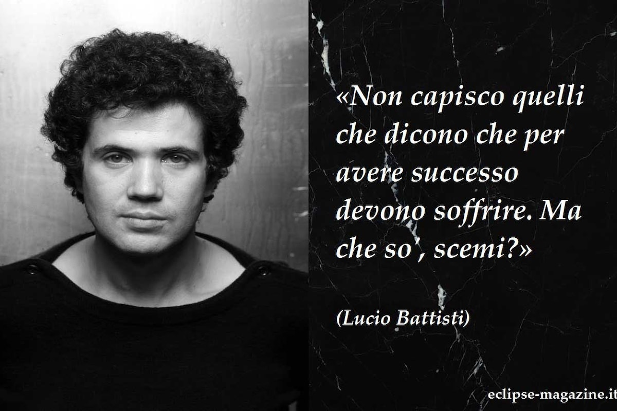 Aforisma di oggi, 28 Aprile: Lucio Battisti