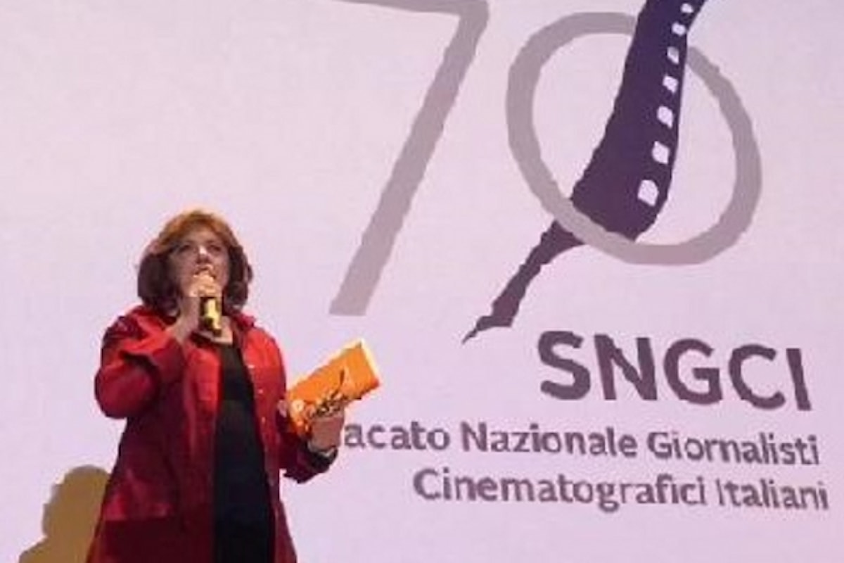 70 nei 70 con Laura Delli Colli, Pres. SNGCI, Lino Banfi ed Eleonora Giorgi