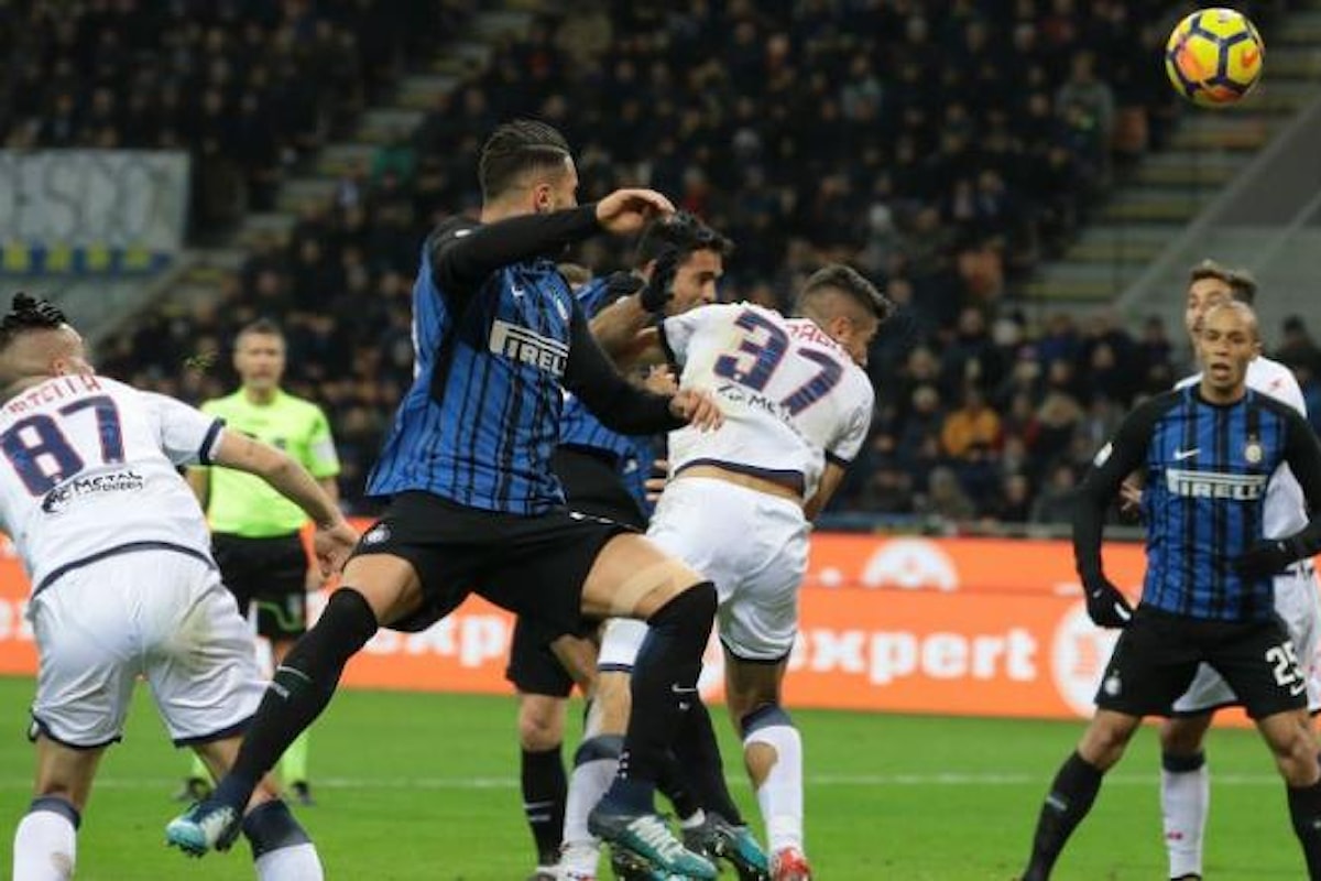 L'1-1 del Crotone a San Siro contro l'Inter celebrato con le lacrime da Zenga