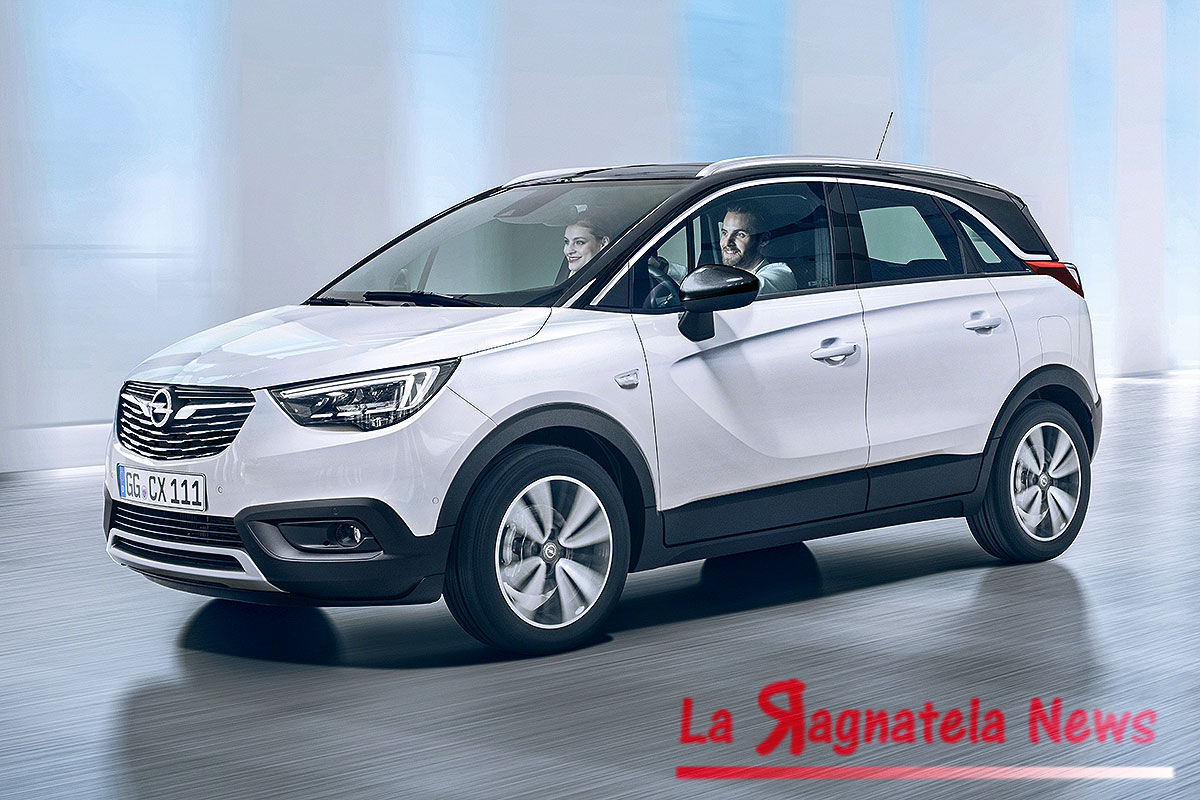 Opel Crossland X, al via la produzione in Spagna