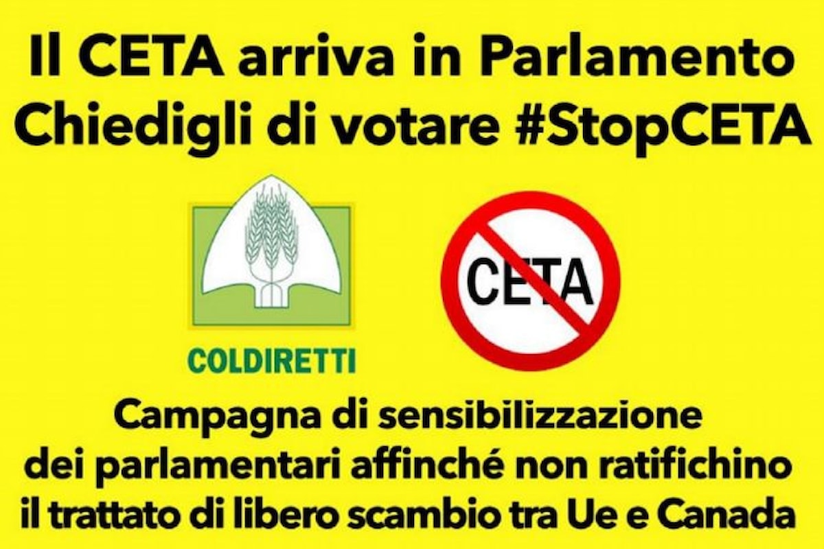 Tutti in piazza contro il CETA che tutela le multinazionali a danno del made in Italy