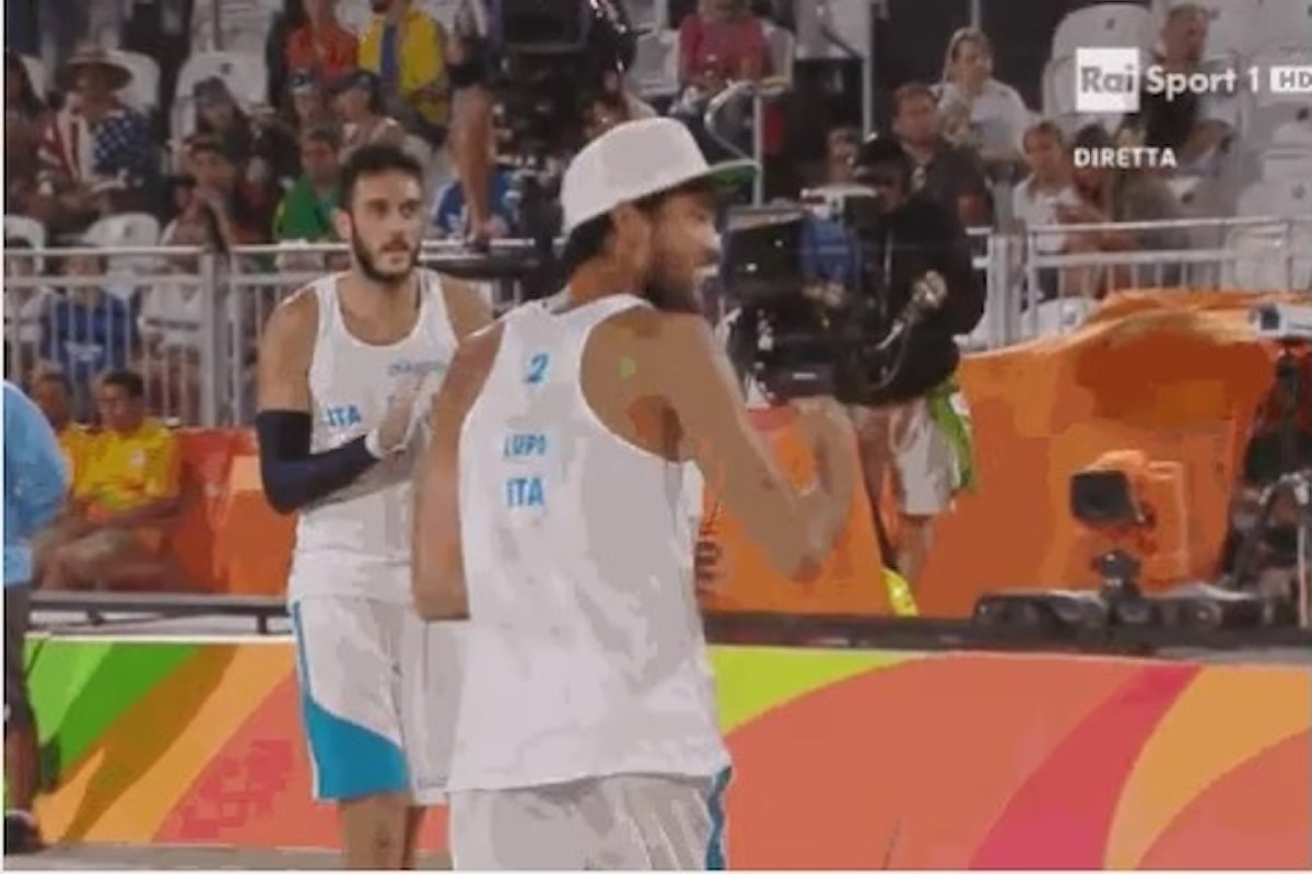 Lupo e Nicolai in finale nel beach volley, il Settebello batte la Grecia e vola in semifinale