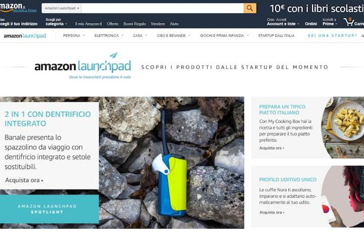 Al via Amazon Launchpad per dare la possibilità alle startup di offrire i loro prodotti ai clienti Amazon in tutto il mondo