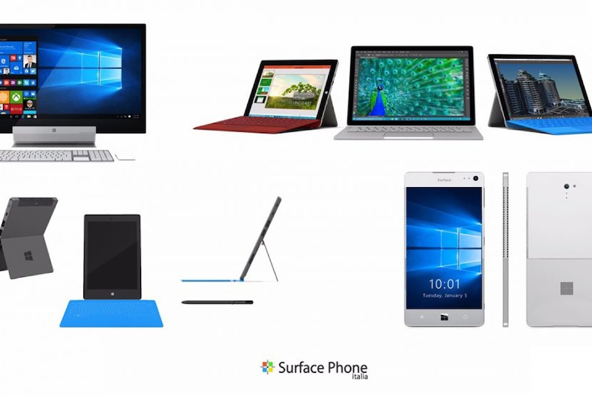 Microsoft Surface Phone, Surface Mini, Surface Book 2 e Windows 10 creators Update: ecco la mia lista dei desideri