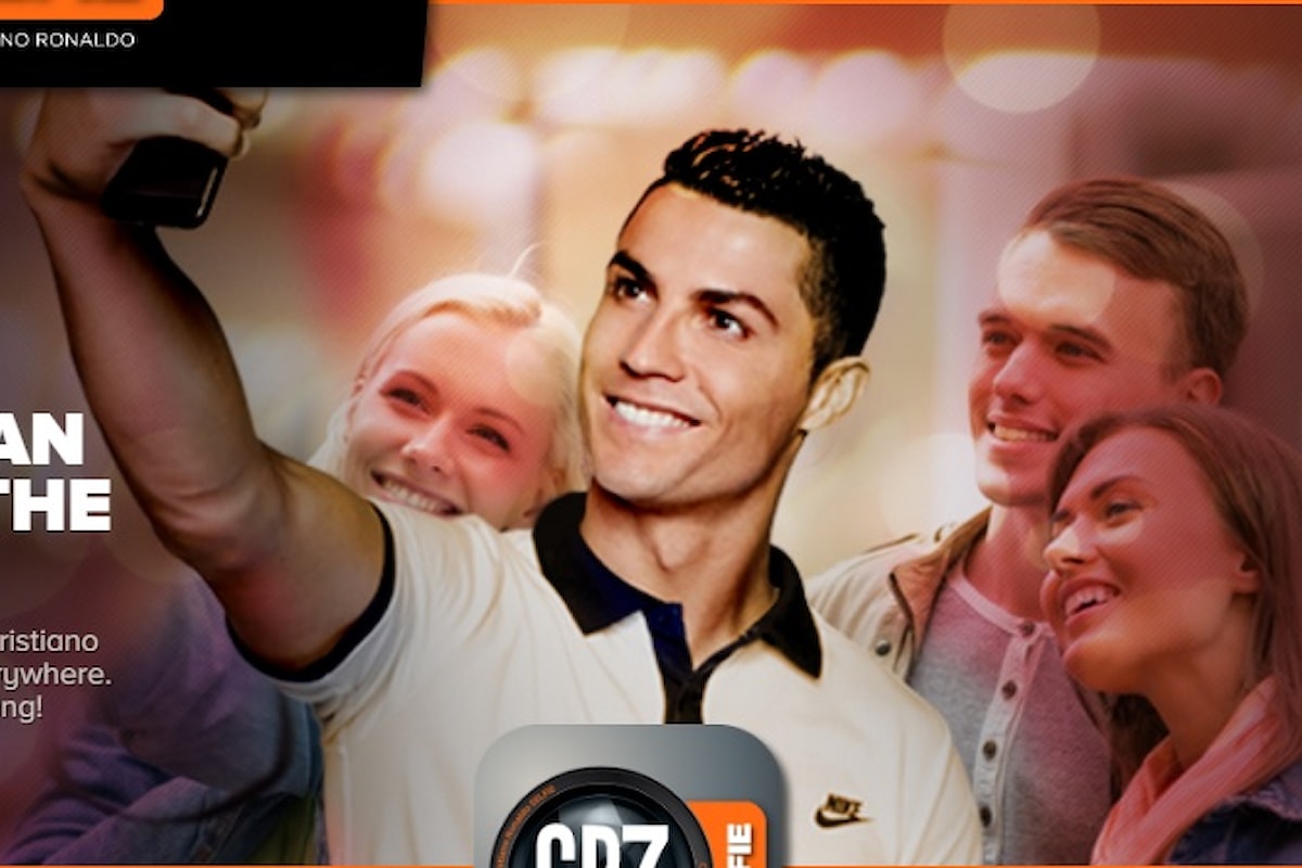 CR7 selfie app, l'applicazione per fare selfie con Ronaldo e aiutare Save The Children