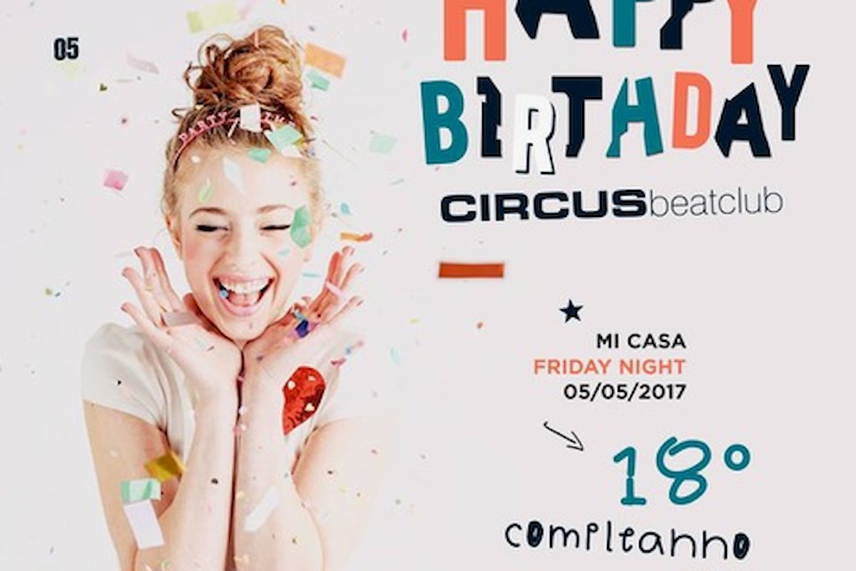 5/5 Happy 18th Birthday Circus beatclub - Brescia