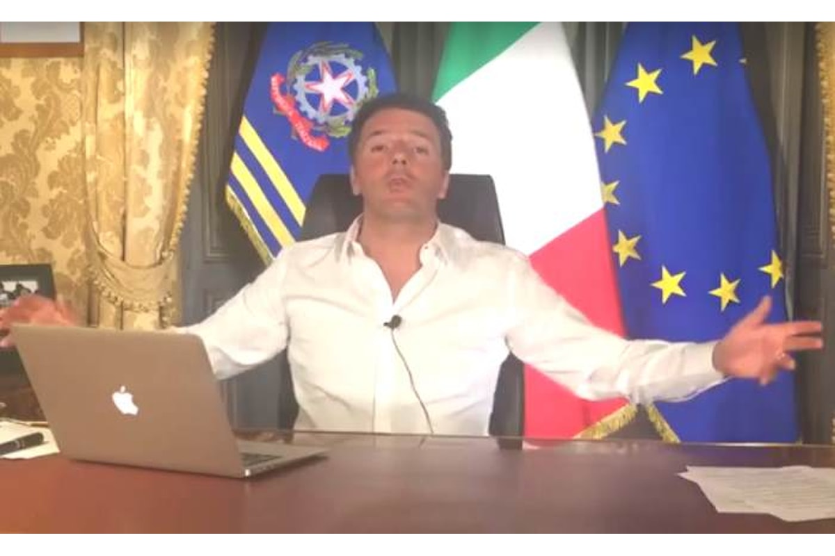 Le promesse elettorali di Matteo Renzi, ieri su facebook in onda su #matteorisponde