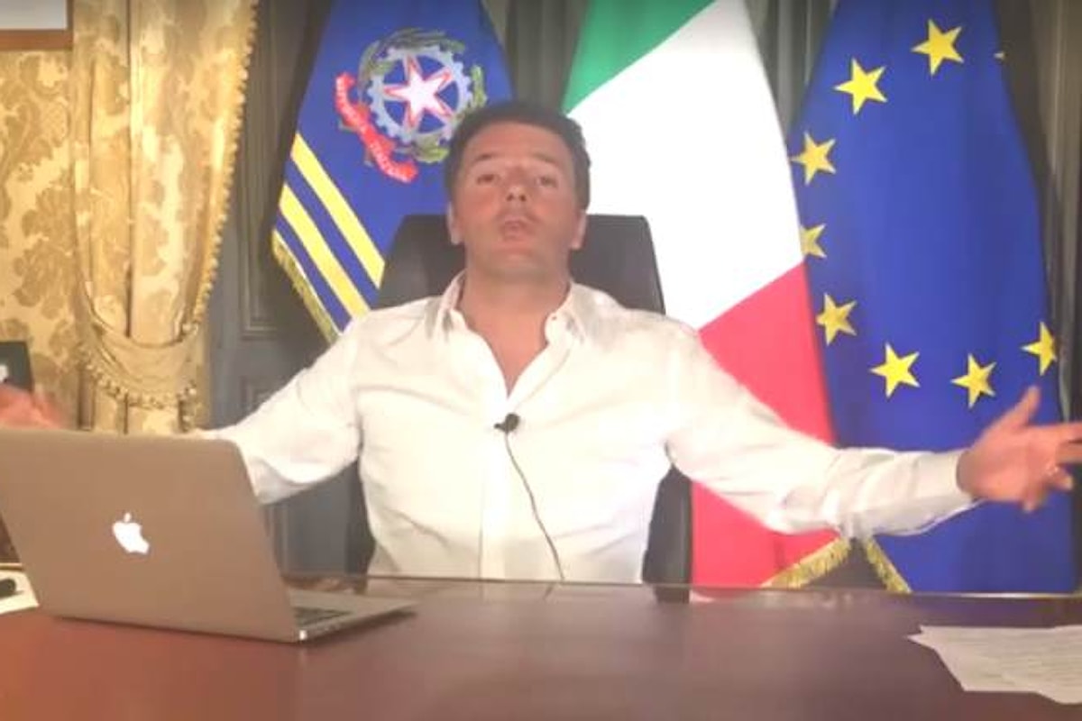 Le promesse elettorali di Matteo Renzi, ieri su facebook in onda su #matteorisponde
